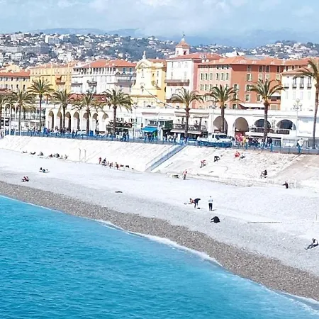 Blue Horizon 3 - Ac Terrace 3 Min Lejlighed Nice
